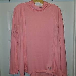 Two Under Armour Tops XL Hoodie & Tee